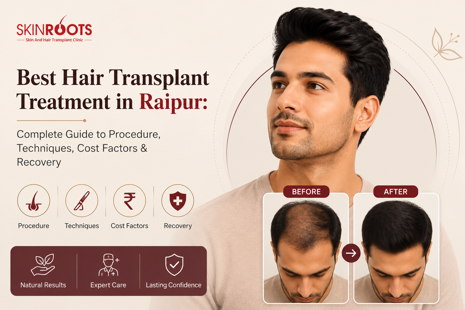 Best Hair Transplant Treatment in Raipur: Complete Guide to Procedure, Techniques, Cost Factors & Recovery
